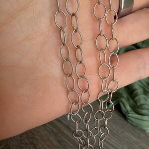 Judith Ripka double necklace (long)